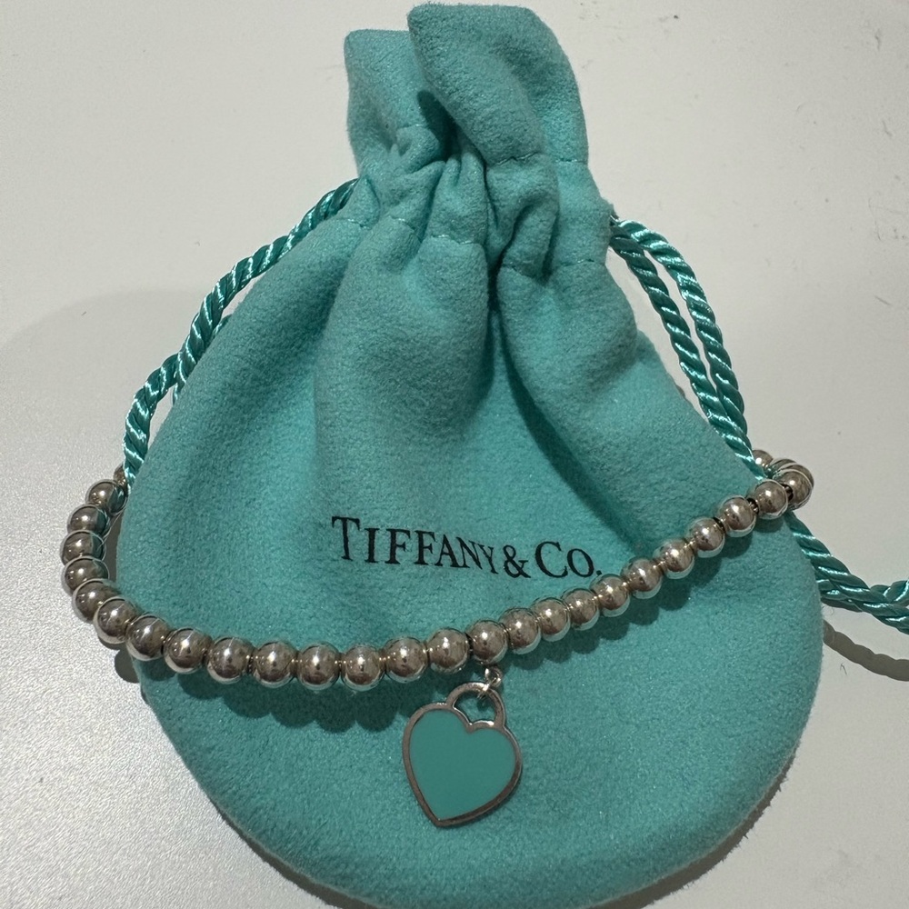 Tiffany & Co. Mini Heart Tag Bracelet